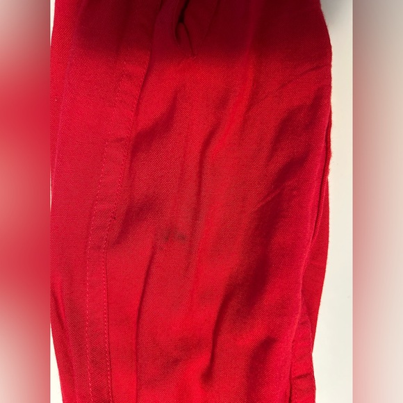 RARE Vintage Gabardine Trash & Vaudeville Red Black Men's Shirt Punk Rockabilly - Picture 6 of 14